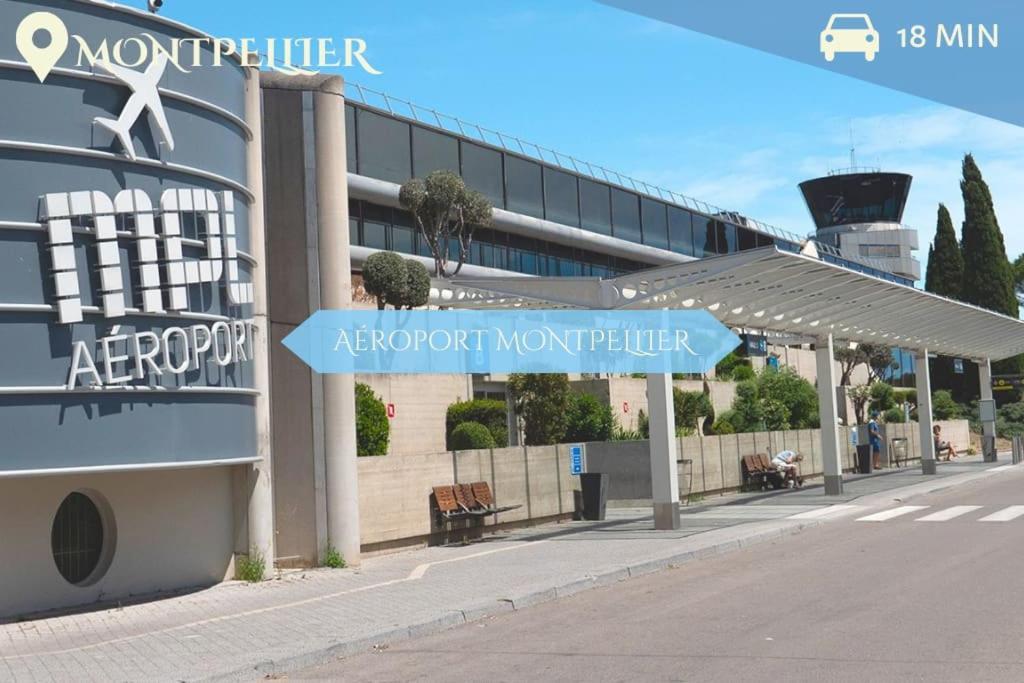 041 - Studio Le Chateau D'O, Appart 4Pers, Parking, Proche Faculte De Medecine Montpellier Exterior foto